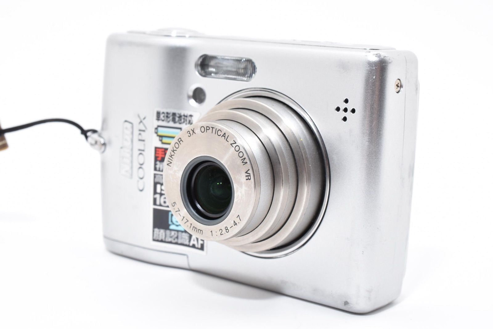 ニコン Nikon COOLPIX L12 シルバー コンパクトデジタルカメラ - メルカリ