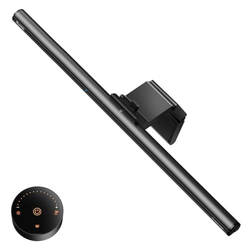 Quntis モニターライト デスクトップランプ 41 cm ブルーライト軽減 三折クランプ ディスプレイ照明 LED 目に優しい USB Type C給電 在宅ワーク ゲーム用 2212 36 d 1 fec