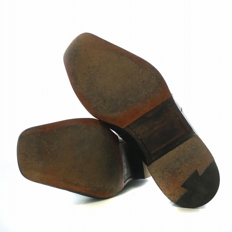 ルイヴィトン LOUIS VUITTON チャッカブーツ レザー スクエアトゥ