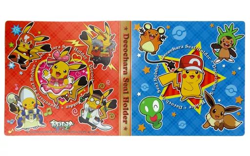 [Used] Supply Pokemon Pan Pokemon Seal Holder Set 2015 Winter Vacation!