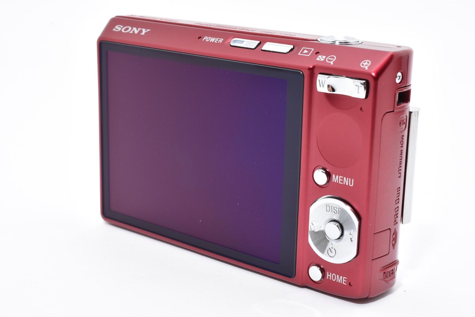 美品】ソニー SONY Cyber-Shot DSC-T100 レッド 【公式通販】