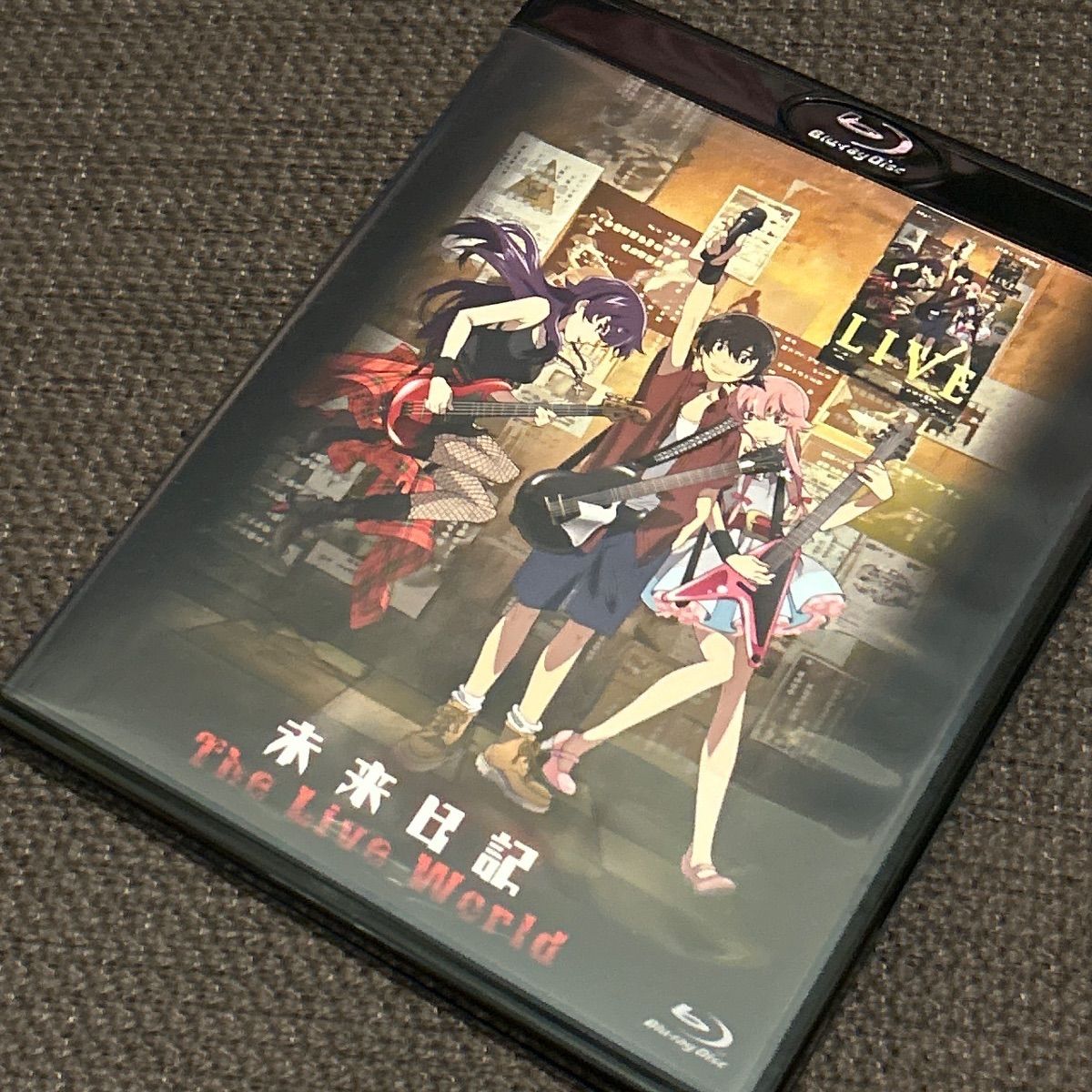 S6358) 未来日記 The Live World blu-ray ブルーレイ the live world