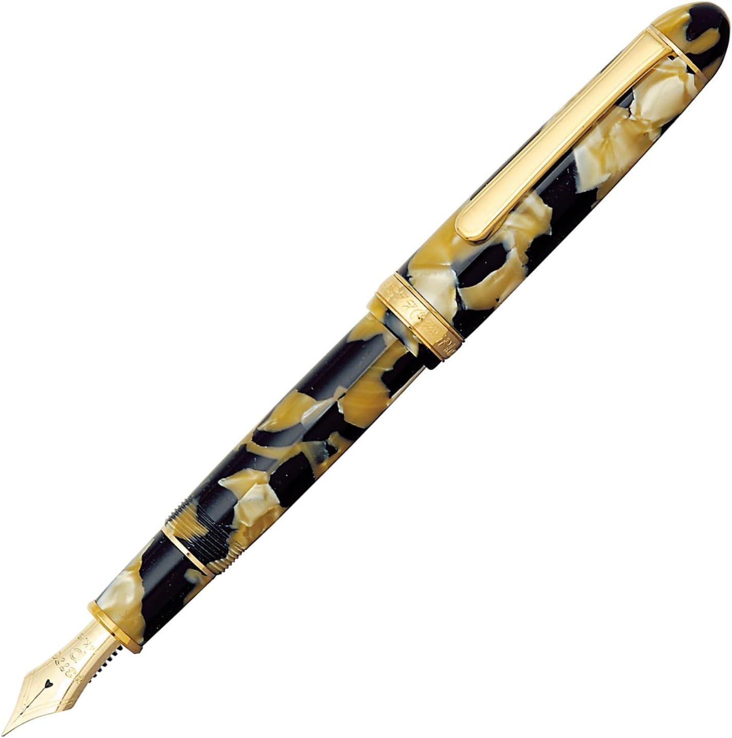 新品未使用 PLATINUM プラチナ万年筆 #3776 センチュリー セルロイド