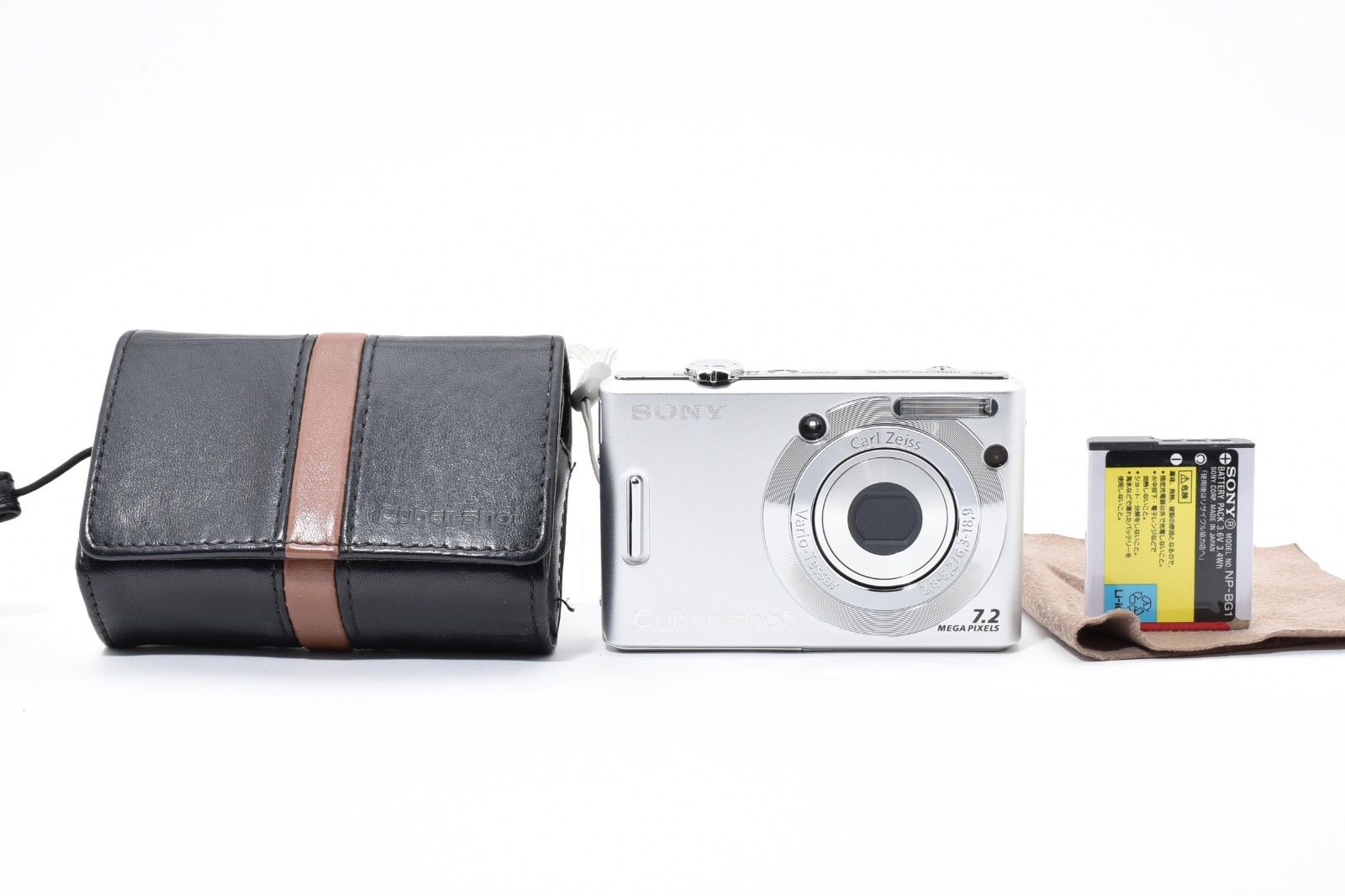 美品】ソニー SONY Cyber-Shot DSC-W35 シルバー コンパクトデジタル