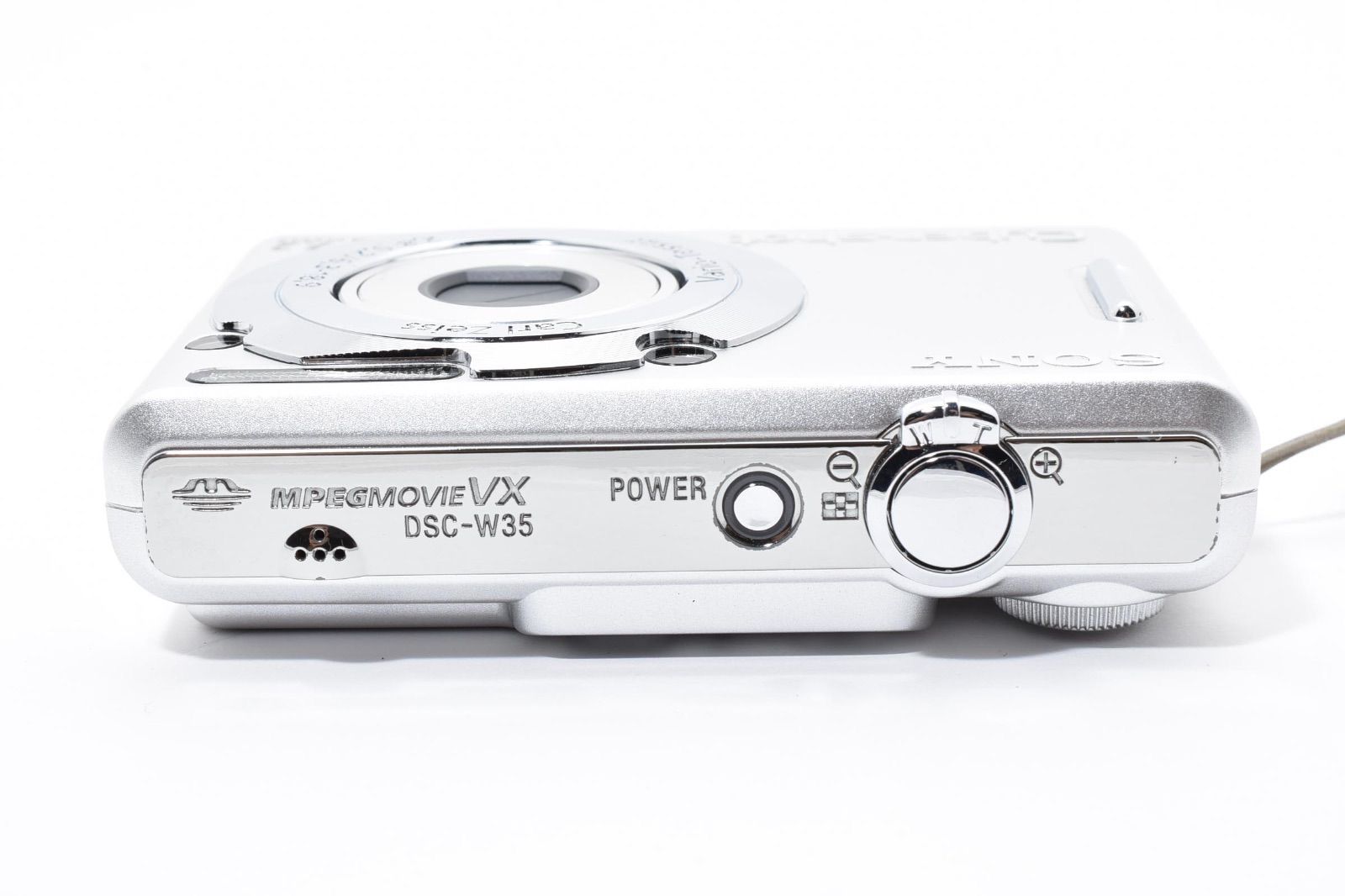 美品】ソニー SONY Cyber-Shot DSC-W35 シルバー コンパクトデジタル