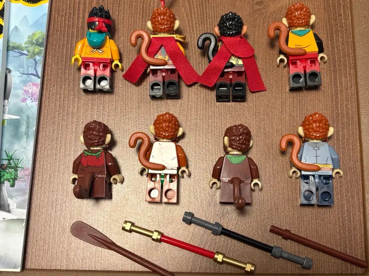  LEGOブロック 몽키키드 伝説の火華山 80024 分解O その他 おもちゃ