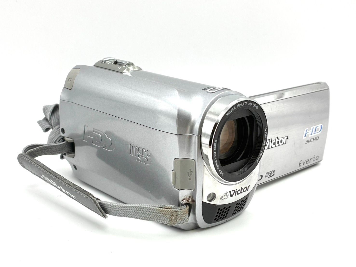 遺品整理◎JVCハイブリッドカメラVictorハードディスクムービー　セット 遺品整理◎JVCハイブリッドカメラVictorハードディスクムービー セット