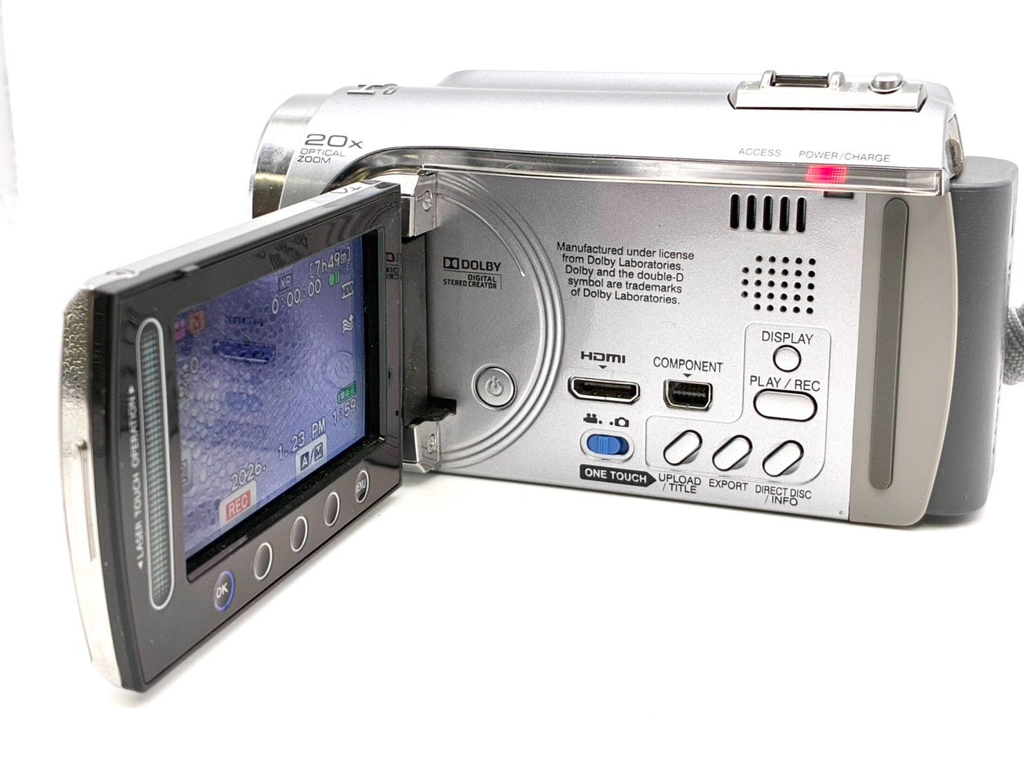 完動品 動作確認済】Victor JVC ハードディスクムービー GZ-HD300 60GB