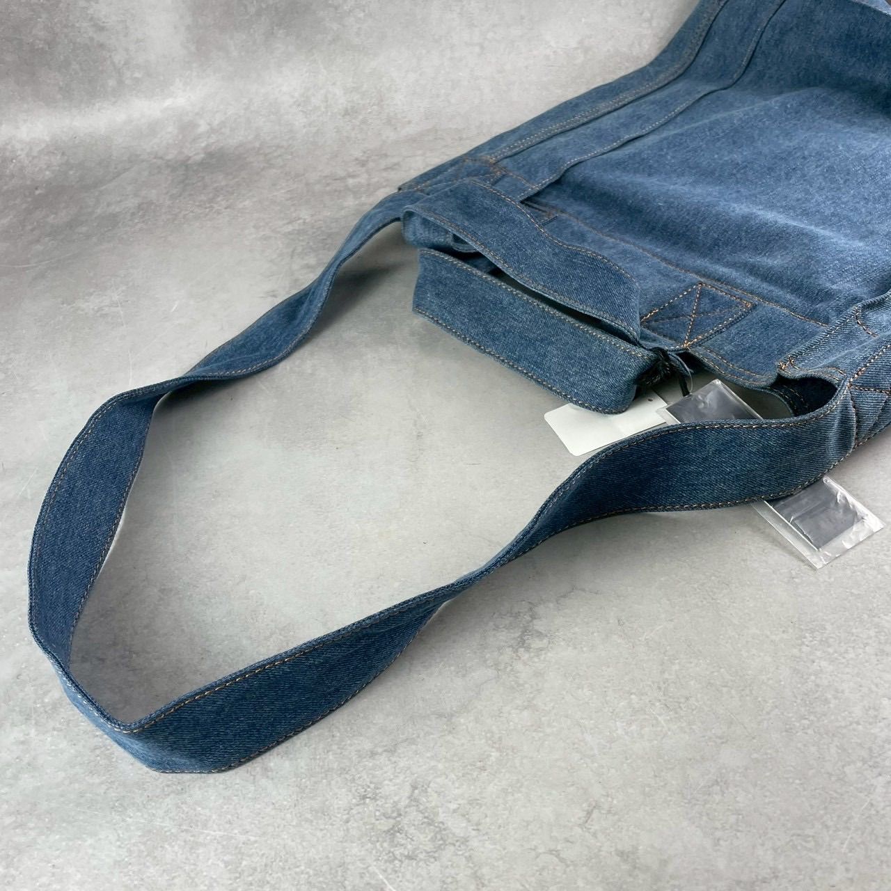 未使用 DIESEL ディーゼル デニム ハンドバッグ ショルダーバッグ 2WAY