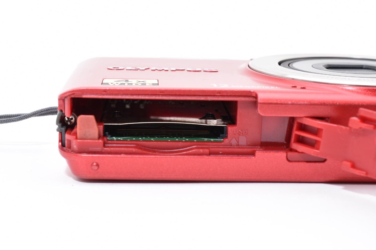 オリンパス OLYMPUS VG-110 レッド コンパクトデジタルカメラ - メルカリ