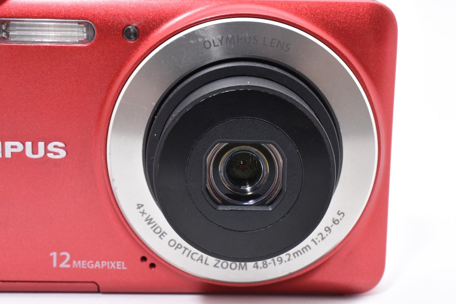 オリンパス OLYMPUS VG-110 レッド コンパクトデジタルカメラ - メルカリ