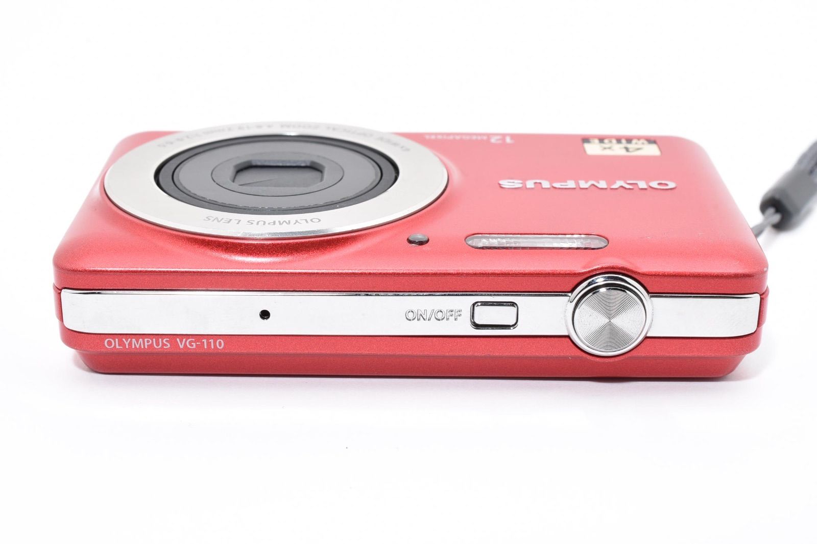 オリンパス OLYMPUS VG-110 レッド コンパクトデジタルカメラ - メルカリ
