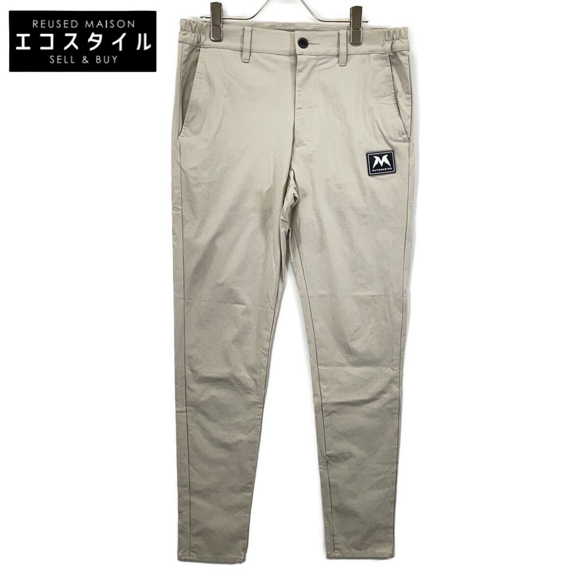 muta ムータ 【ﾑｰﾀﾏﾘﾝ】MMJC444106 ﾗｲﾄｸﾞﾚｰ ｽﾄﾚｯﾁﾅｲﾛﾝ ｽﾗｯｸｽ 4 - メルカリ