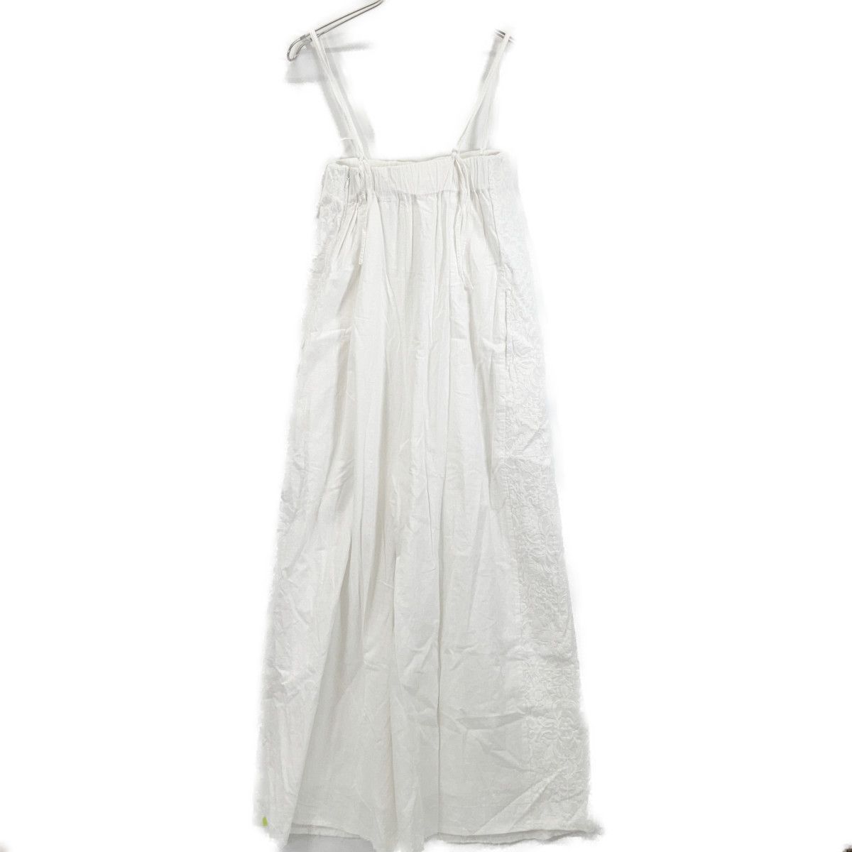 M-premier エムプルミエ SFNO663 ﾎﾜｲﾄ ｺｯﾄﾝ 刺繍 ｵｰﾙｲﾝﾜﾝ - メルカリ 