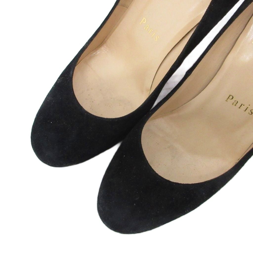 クリスチャンルブタン Christian louboutin パンプス ラウンドトゥ