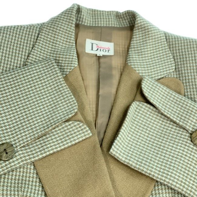 Christian Dior テーラードジャケット ウールジャケット ダブルボタン