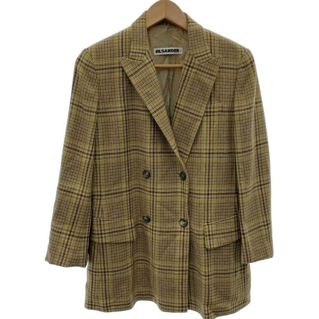 JIL SANDER テーラードジャケット ウールジャケット ダブルボタン