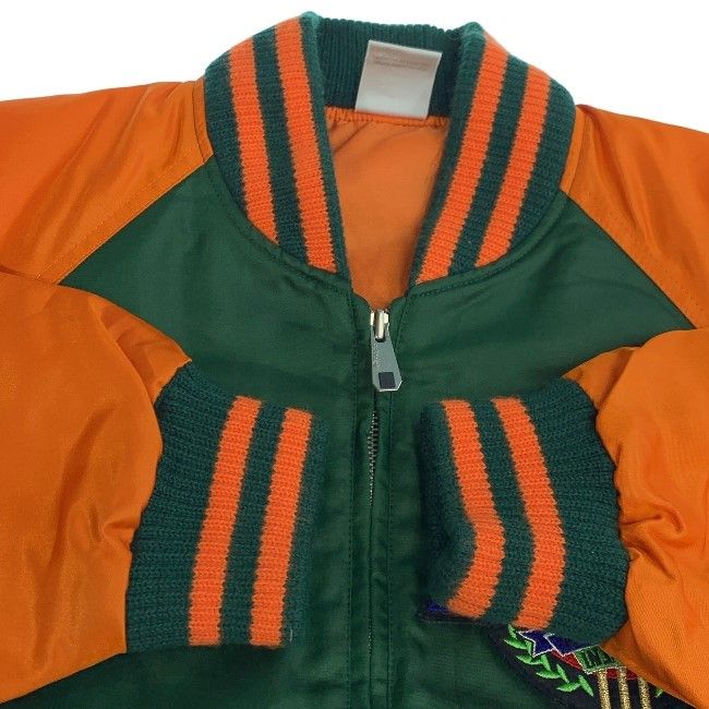 adidas スタジャン 90s vintage 90年代 OLD ブルゾン バイカラー ワン