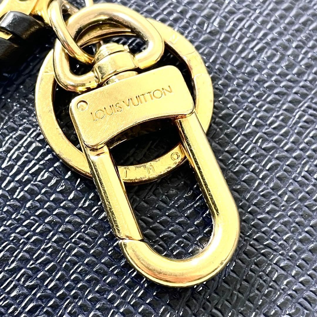 ルイヴィトン ポルトクレ ベリー キーホルダー キーリング LV ゴールド
