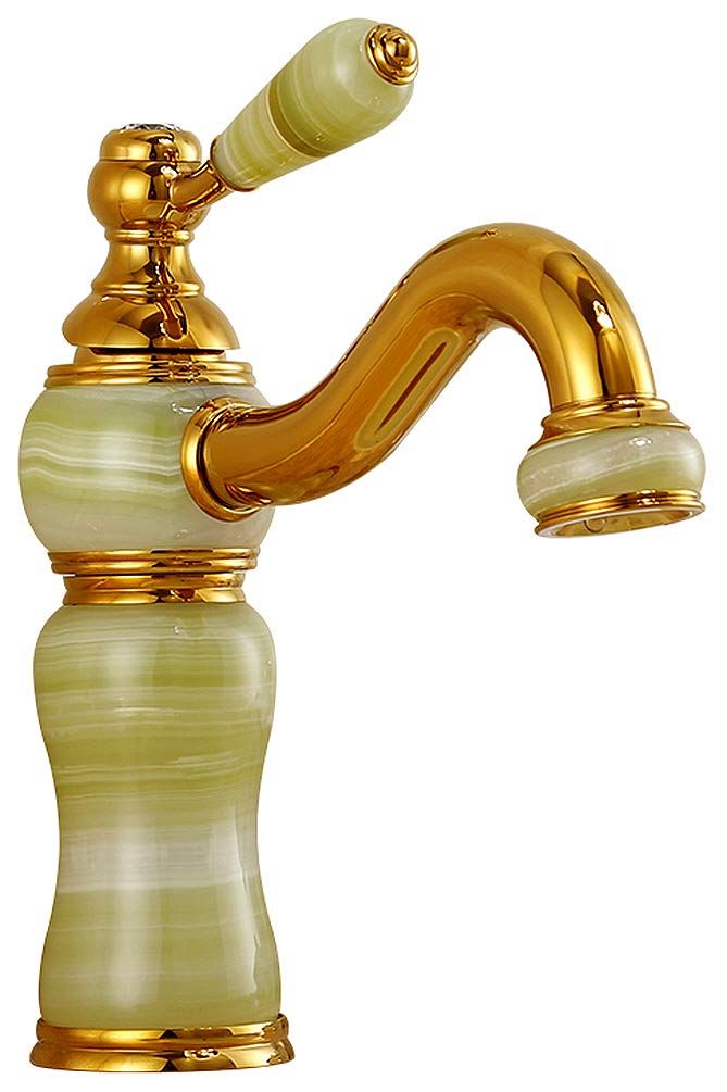 Life System ライフシステム 洗面用 アンティーク 混合水栓 蛇口 シングルレバー ランプ型 ヨーロッパ風 手洗いボウル用 洗面台 SK 66