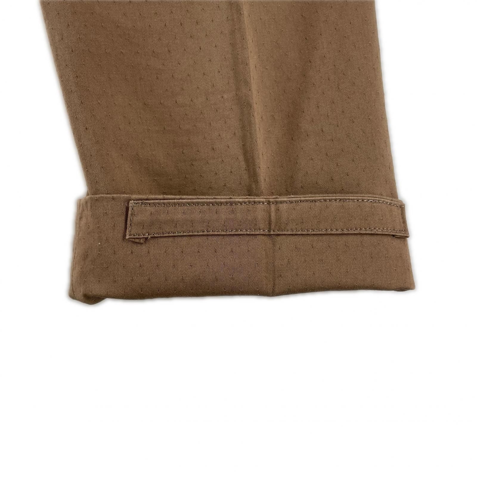 美品 INCOTEX インコテックス 無地 オールシーズン チノパンツ