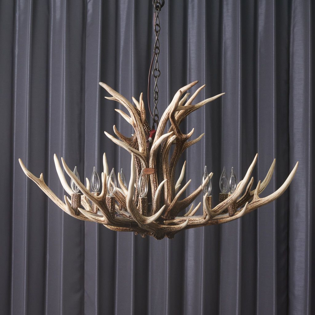 DEER HORN SMITHS 鹿角 シャンデリア 9灯 天井照明 ペンダントライト