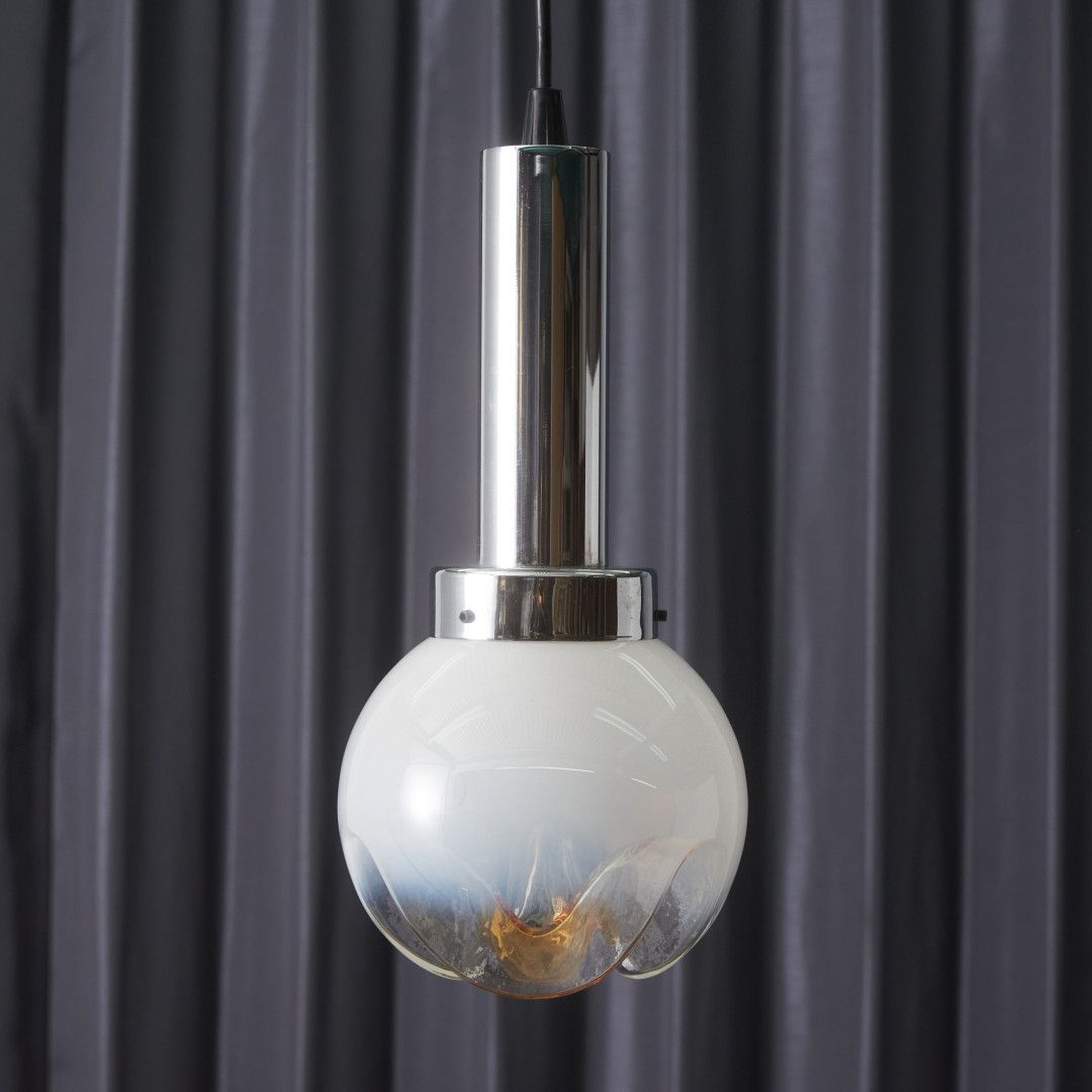 イタリア Mazzega ヴィンテージ ペンダントライト ムラノガラス