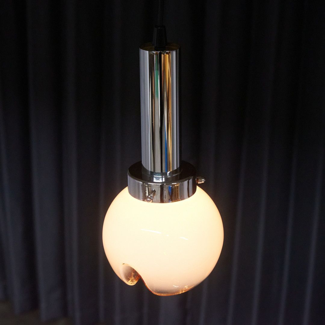 イタリア Mazzega ヴィンテージ ペンダントライト ムラノガラス