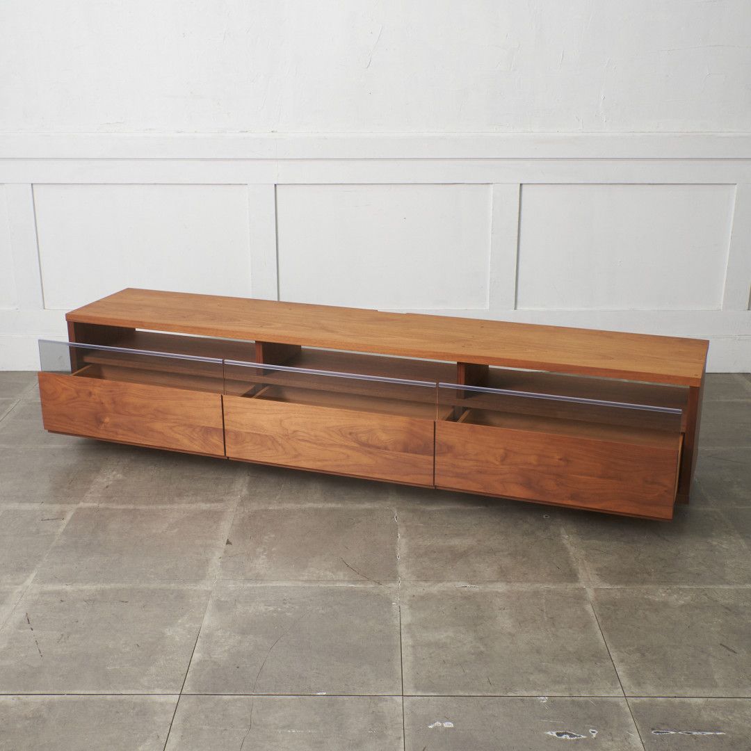 masterWal テレビ台 ウォールナット　バスAVボード　Ｗ2000 BASS AV BOARD(幅240cm × 奥行48cm)の通販 / マスターウォール