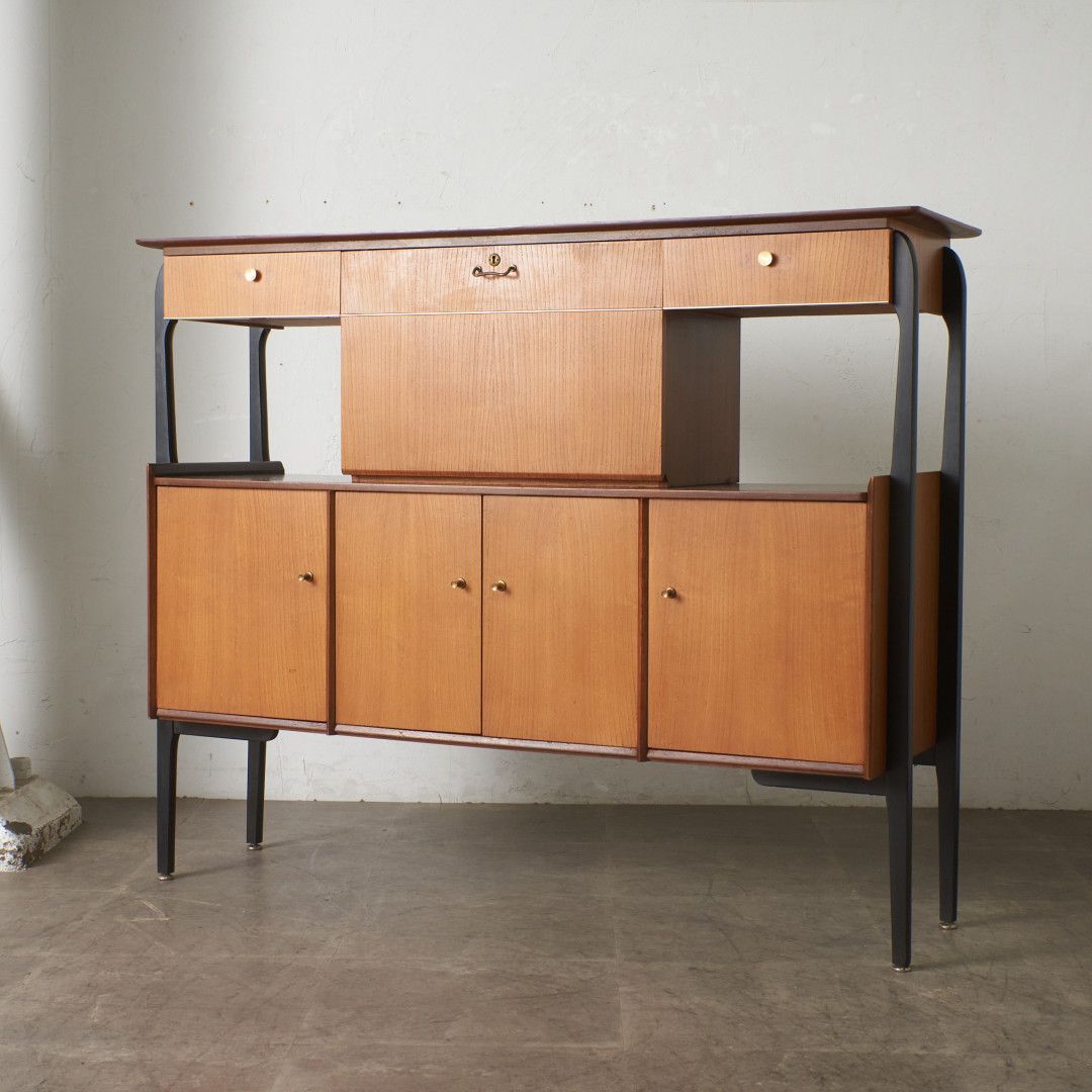 レア NATHAN ビューロー カクテル キャビネット ドリンク 木製 英国