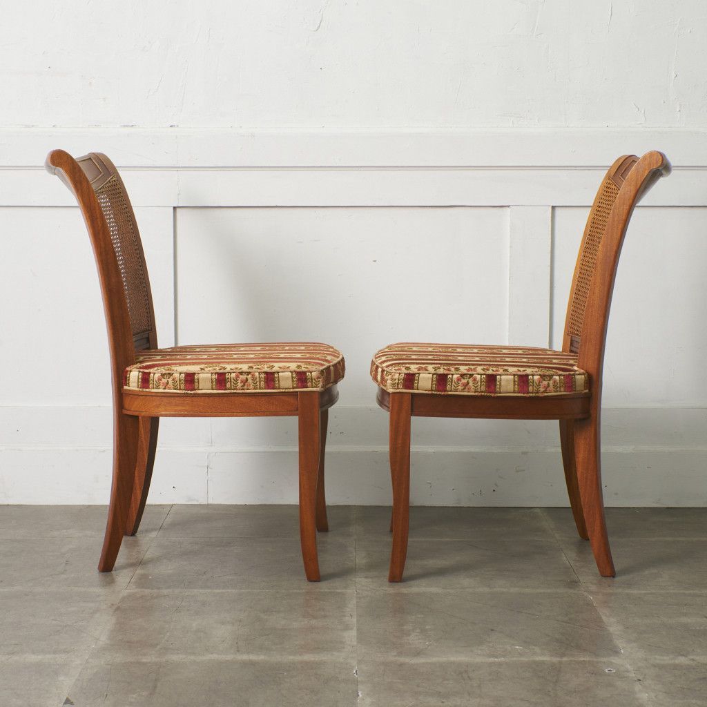 定37万〜 2脚セット DREXEL HERITAGE サイドチェア フランチェスカ