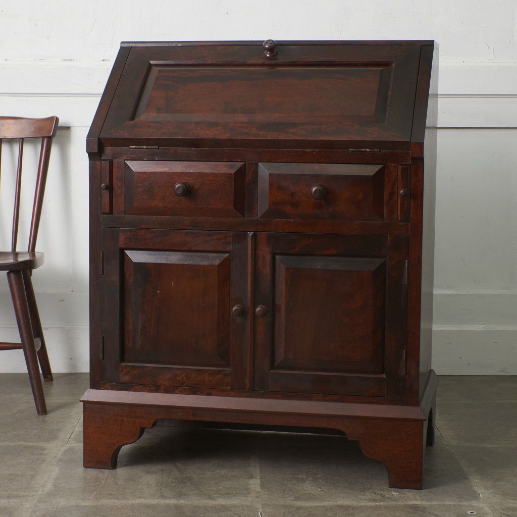 定価35万 松本民芸家具 60型 ビューロー 机 ライティングビューロー