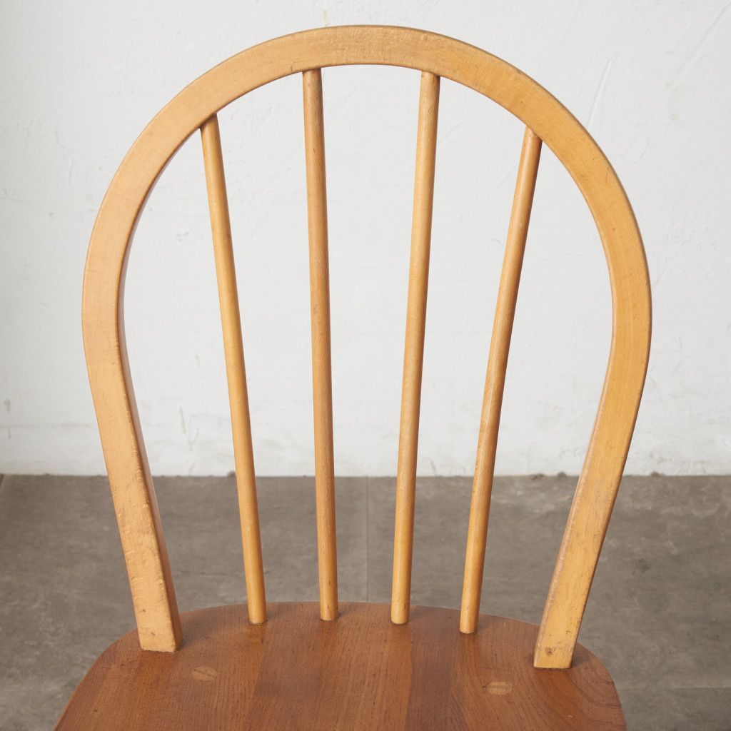 ercol フープバックチェア 4本 スポーク アーコール ダイニングチェア