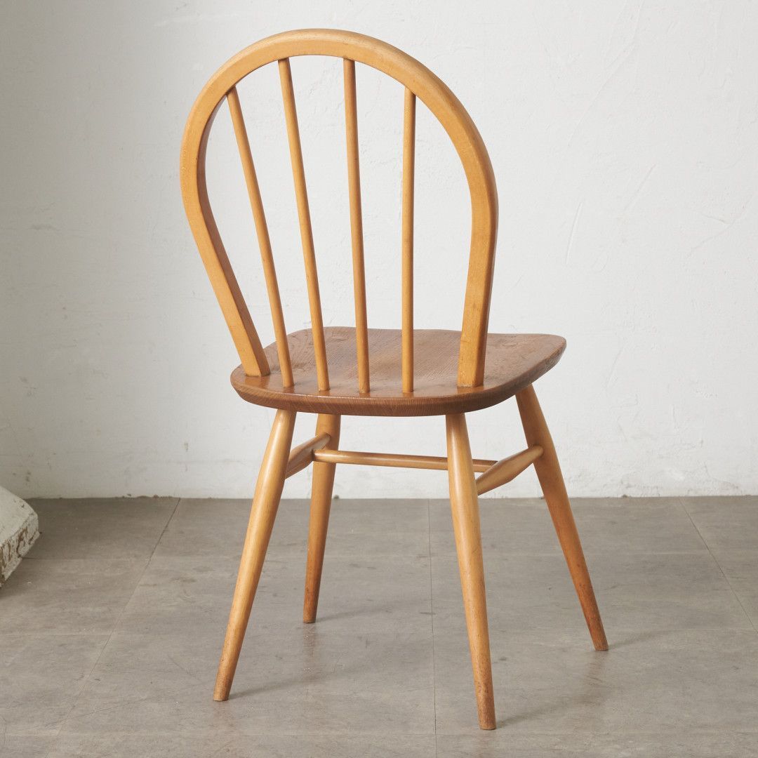 ercol フープバックチェア 4本 スポーク アーコール ダイニングチェア