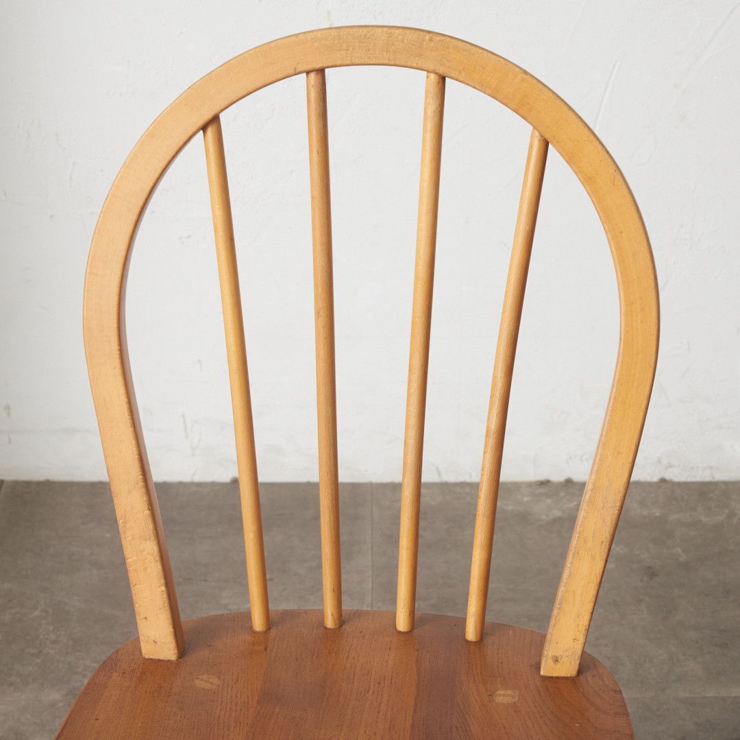 ercol フープバックチェア 4本 スポーク アーコール ダイニングチェア