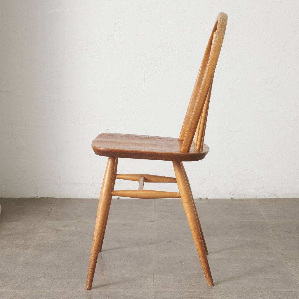 ercol フープバックチェア 4本 スポーク アーコール ダイニングチェア