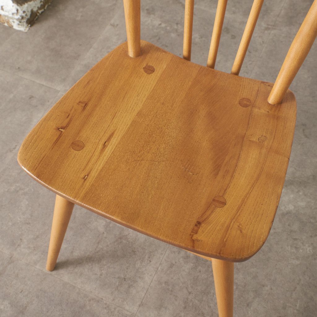 ercol スティックバックチェア ヴィンテージ 英国 アーコール エルム