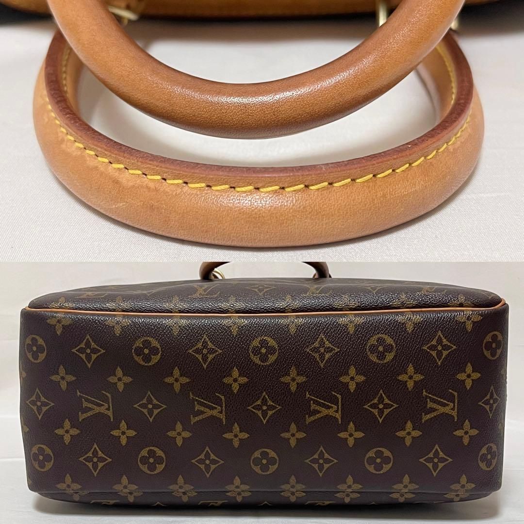 Louis Vuitton ルイヴィトン ドーヴィル ハンドバッグ モノグラム PVC
