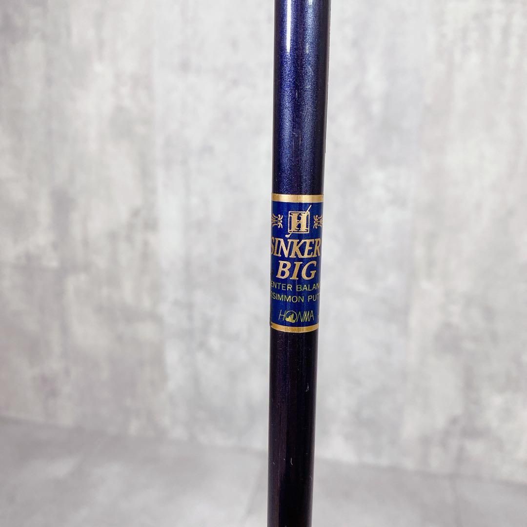 V805 美品 ヒロホンマ BIG LB-SINKER パーシモン パター - メルカリ