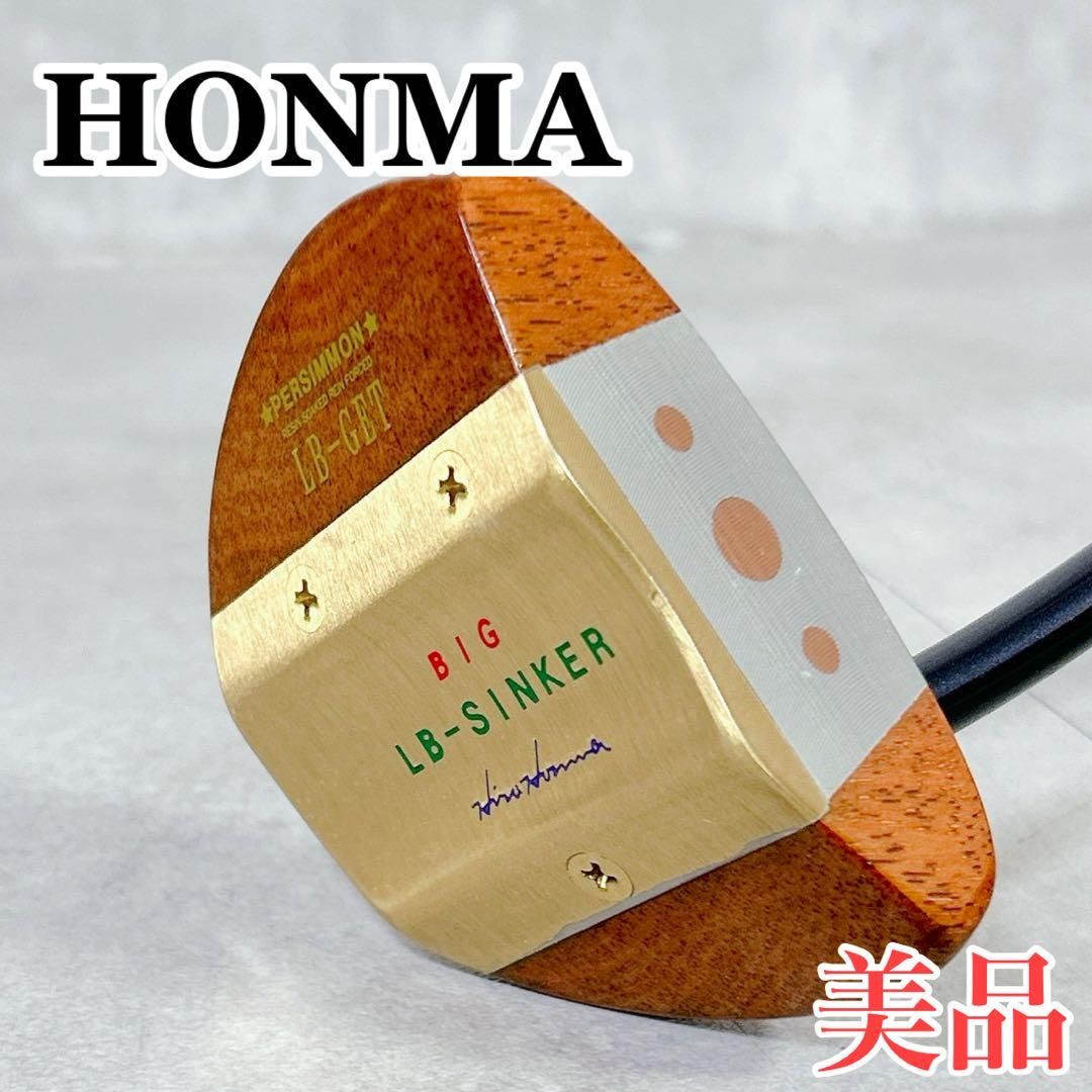 LB-SINKER MID ホンマ HONMA パーシモンパター ヘッドカバー有 楽天