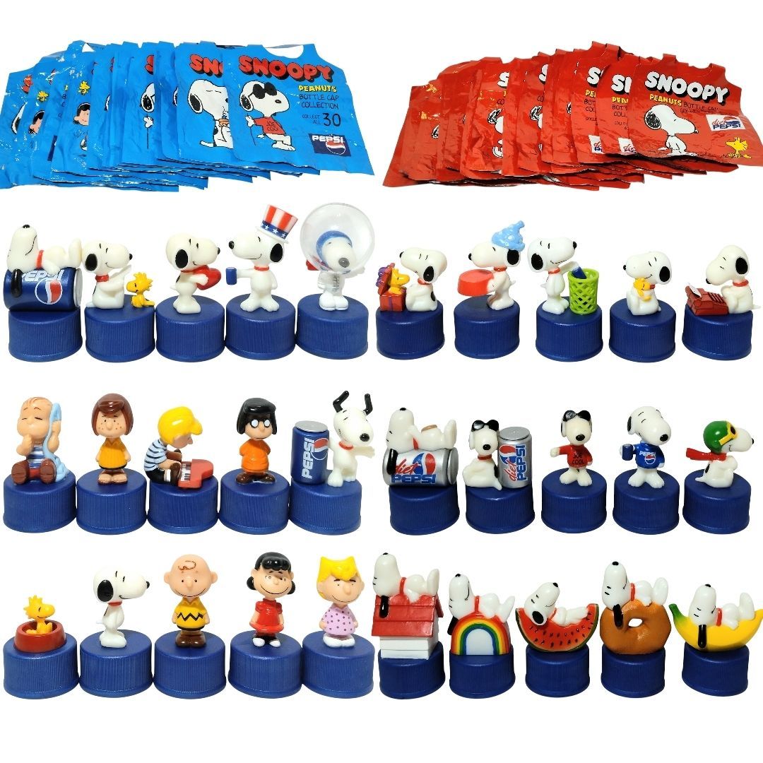 スヌーピー ボトルキャップフィギュア 30体セット コンプリート スヌーピー ボトルキャップフィギュア 30体セット コンプリート