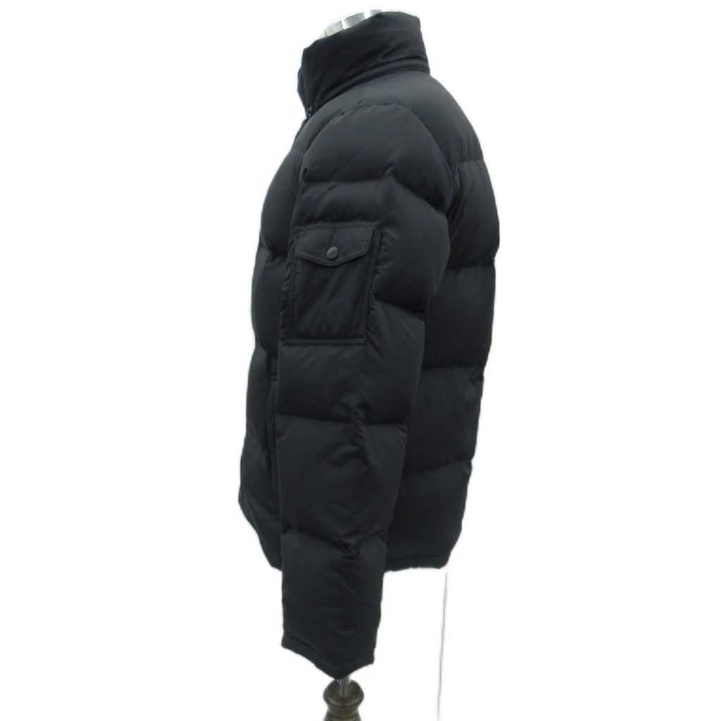ユニクロ UNIQLO ダウンジャケット ナイロン L 黒 ブラック スタンド