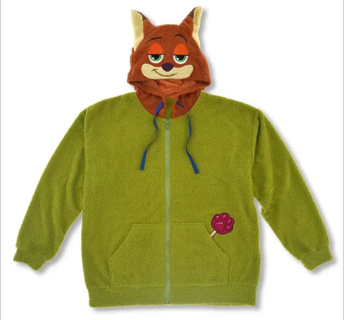 ズートピア ニック ワイルド 長袖 フード ウェア