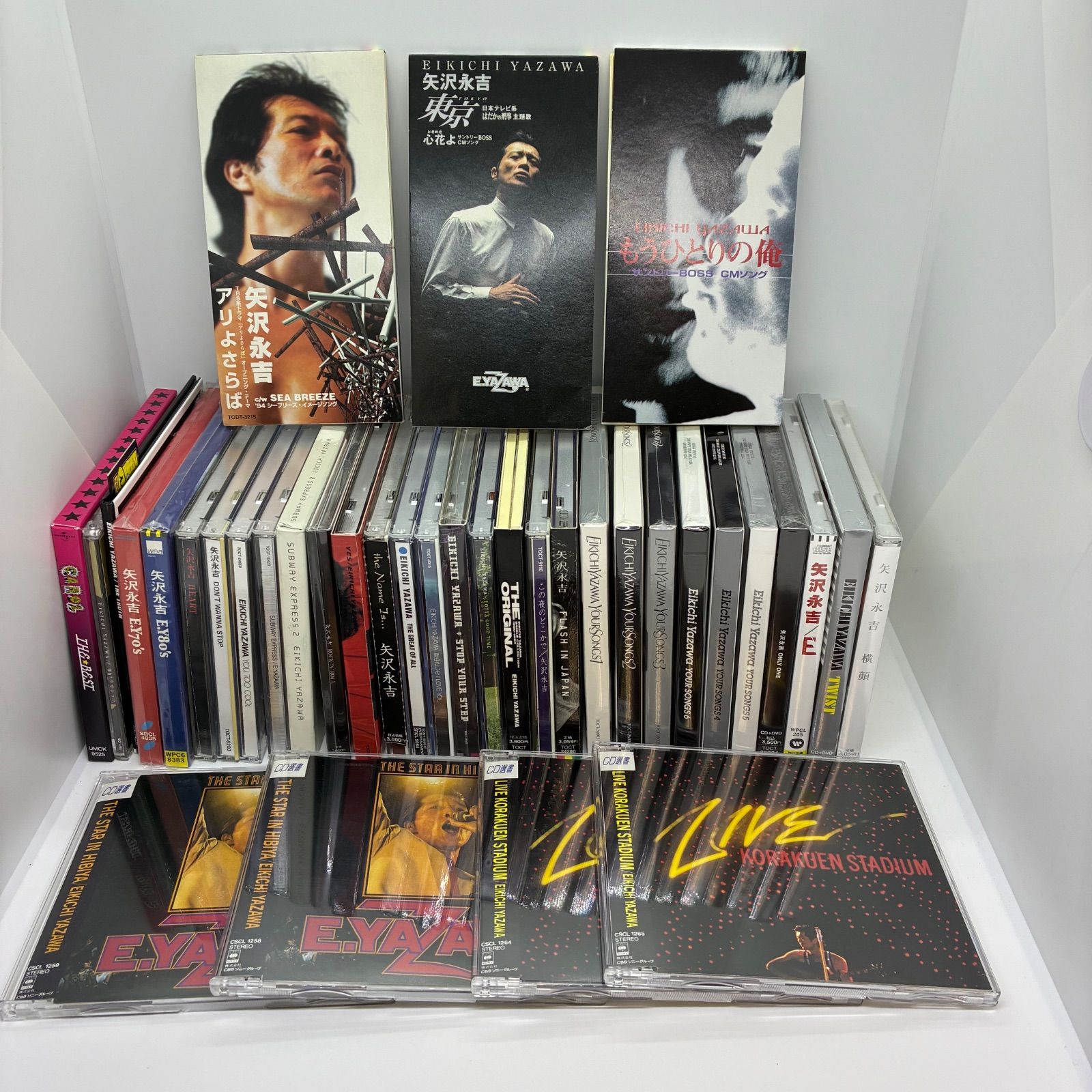 研磨済】アルバムCD大量『矢沢永吉』まとめ売り - メルカリ