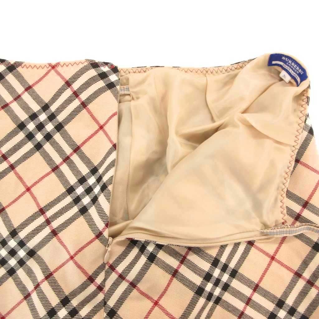 バーバリーブルーレーベル BURBERRY BLUE LABEL 美品 台形スカート