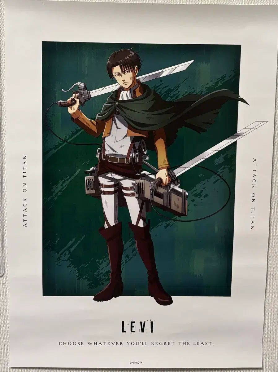 進撃の巨人　ポスター　新品・未開封　即購入⭕　A3 　リヴァイ　エルヴィン 進撃の巨人 リヴァイ A3 ポスター - メルカリ