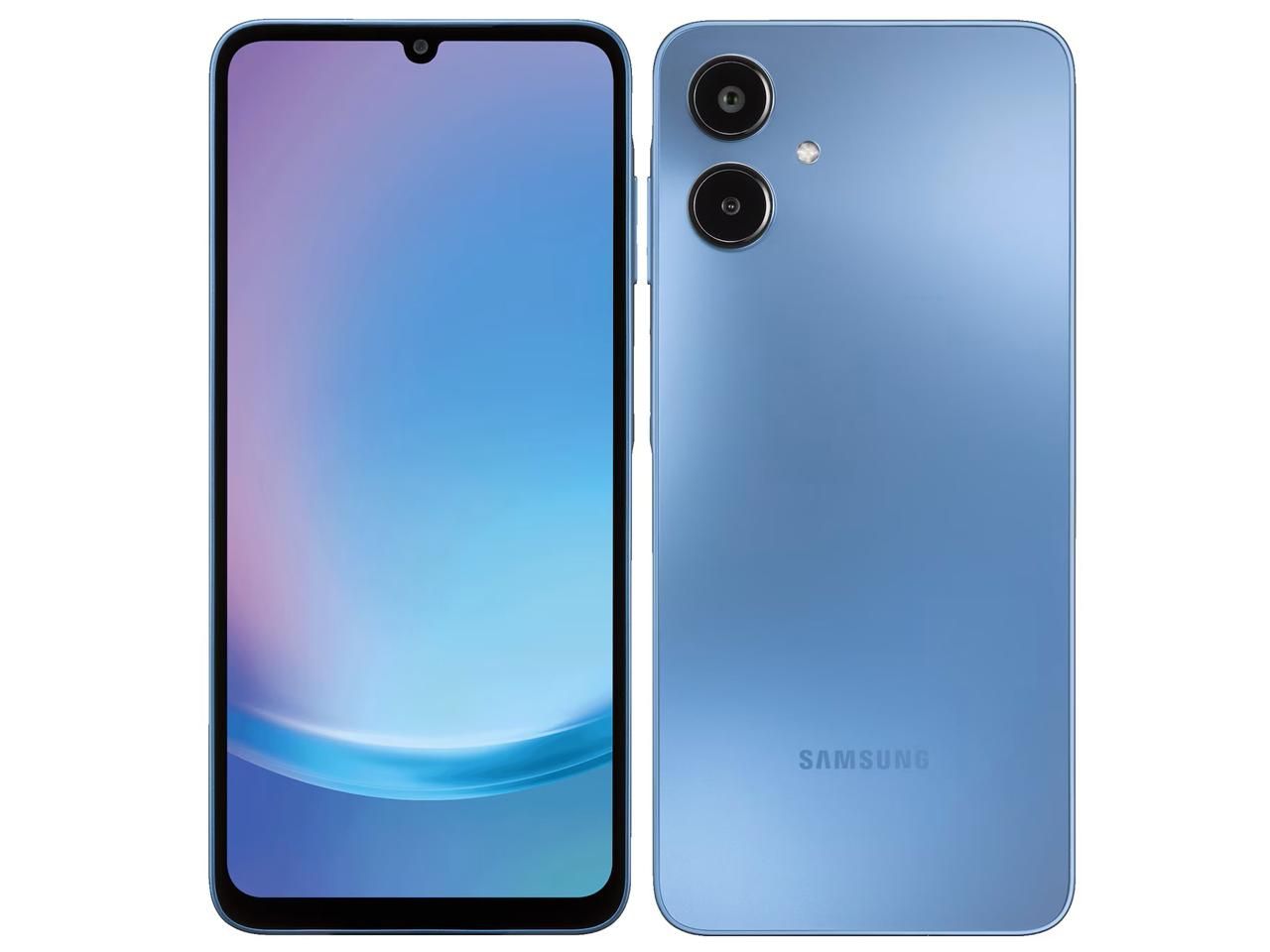 SAMSUNG サムスン Galaxy A 25 5 G ブルー CPU MediaTek Dimensity 6100 メモリ4 GB ストレージ64 6.7型 SM-