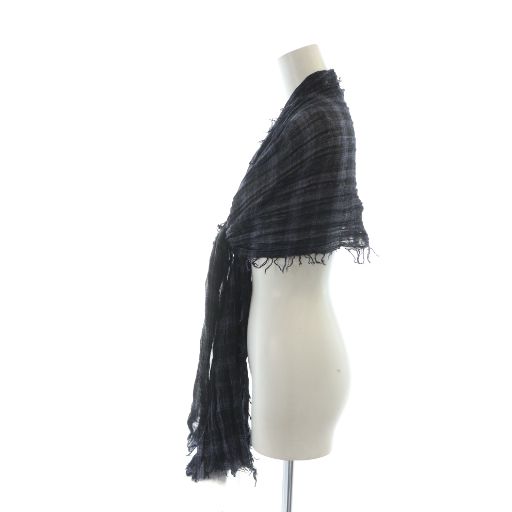 デスティン DESTIN 大判ストール ショール マフラー チェック柄 ロゴ