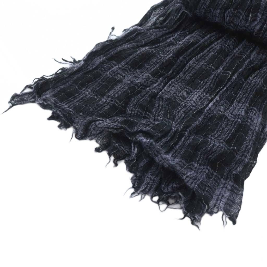 デスティン DESTIN 大判ストール ショール マフラー チェック柄 ロゴ