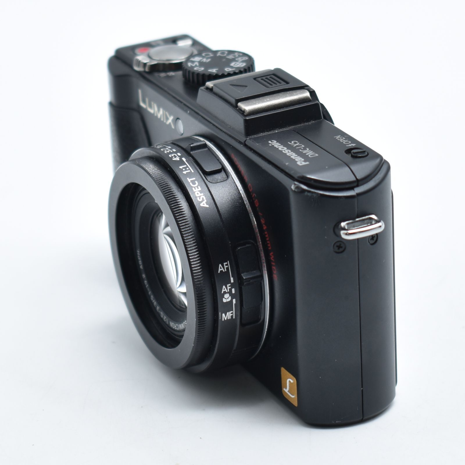 B#11018 パナソニック デジタルカメラ ルミックス ブラック DMC-LX5-K